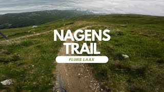Nagens Trail Bikepark Flims Laax Switzerland 🇨🇭 full run POV RAW