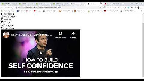 iframe | how to use multiple web-pages in single web-page | Lecture # 23