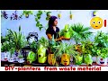 Diy-planters11-amazing ideas for gardening from waste material#free gardening#oil can planters ideas