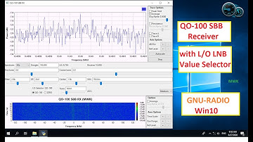 GNU-RADIO QO-100 SSB Receiver