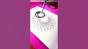 Best Spirograph Ever ✨ #Spirograph #OddlySatisfying #GeometryArt #Shorts