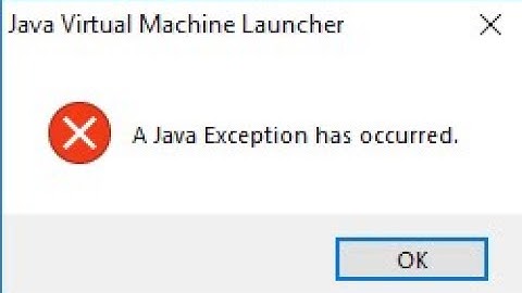 Java exception has occurred ubnt