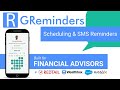 Scheduling for financial advisors