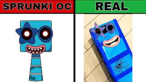 My Sprunki OC: Five (from Numberblocks) in REAL LIFE