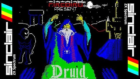 DRUID (1986) Walkthrough, ZX Spectrum