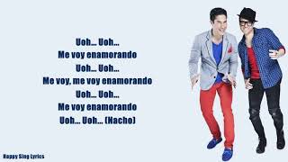 Download lagu ME VOY ENAMORANDO - CHINO & NACHO (Lyrics)