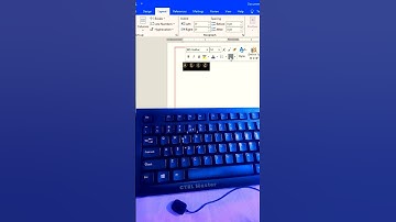 📄 MS Word Me OMR Sheet Banao Sirf Kuch Second Me! 😲 #CTRLMaster #shortsfeed #shorts #wordshortcuts
