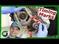 Timing chain and sprockets engine rebuild part 21