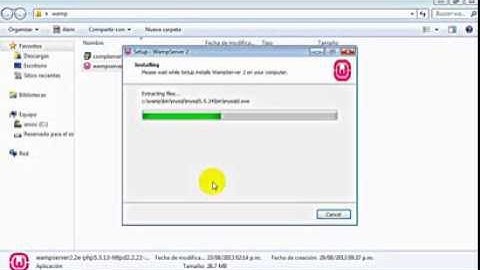 Como instalar wamp server 2.2