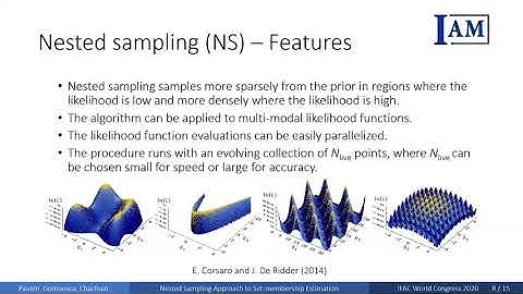 R. Paulen: Nested Sampling Approach to Set-membership Estimation