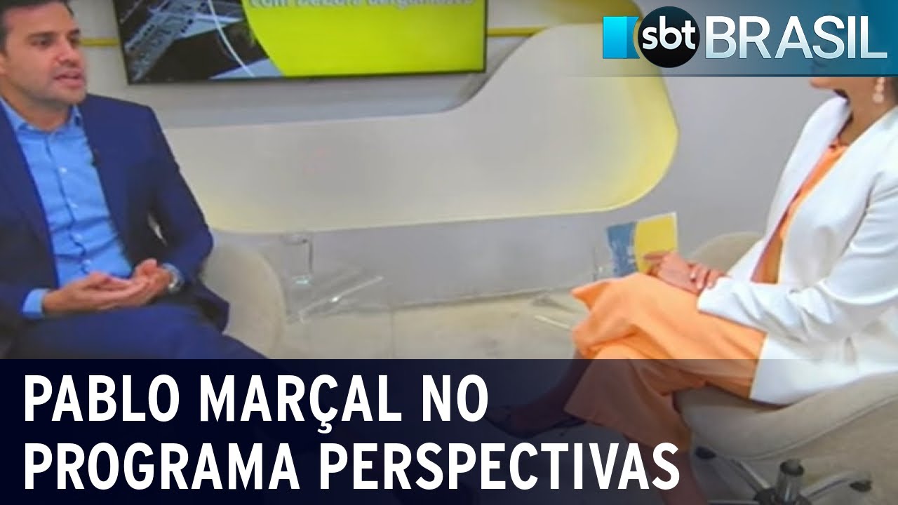 Pablo Marçal é entrevistado no programa Perspectivas, no SBT News | SBT Brasil (24/05/22)