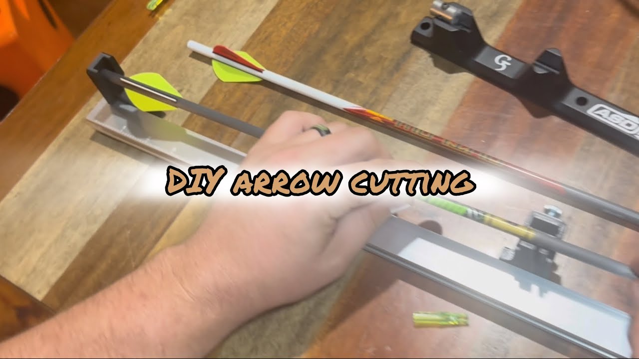 DIY Arrow Cutting