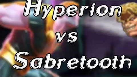 (Beast mod)Hyperion vs Sabretooth - Heart of the Beast | Marvel: Contest of Champions IiIzeuszIiI