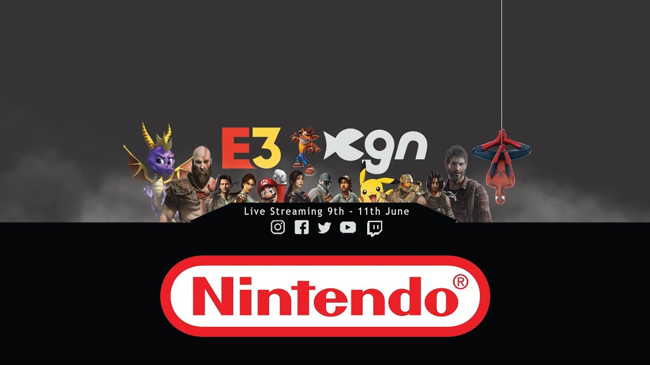CGNgames E3 coverage 2018: Nintendo direct Livestream