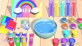 Slime Asmr- Criação De Slime Arco-Íris