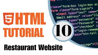 HTML Tutorial for Beginners - Restaurant Website Project (Tagalog)