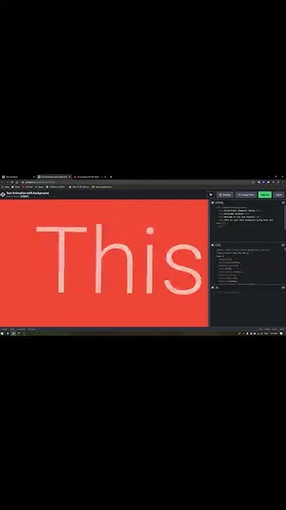 Cool Pure CSS Text animations for Frontend developers From CodePen ...