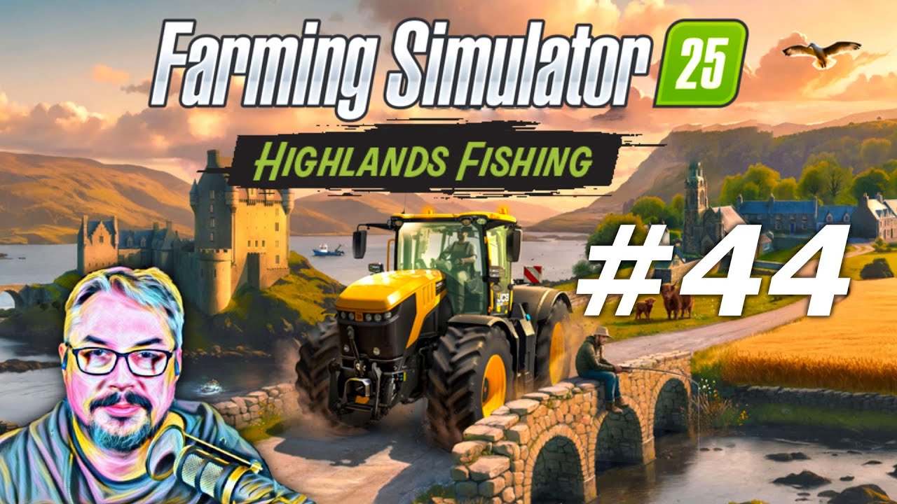 Внесение извести и скашивание травы - Рыбалка в высокогорье Кинлайг - Прохождение Farming Simulat...