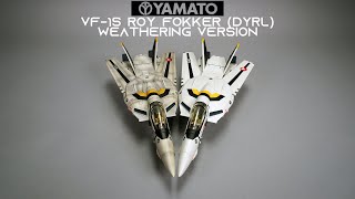 Yamato 1/60 Scale VF-1S Roy Focker Weathering Edition vs Regular Release