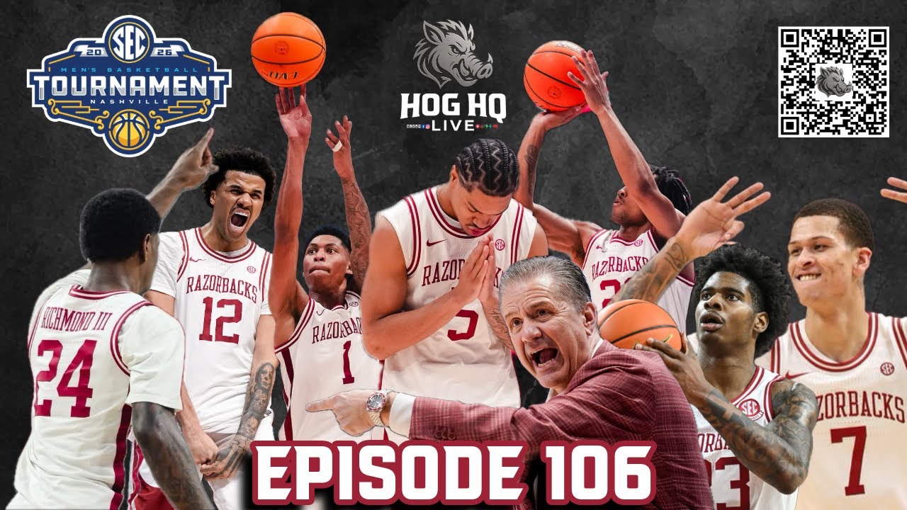 Hogs Win Hog HQ Live Episode 106: Hoop Hogs Win SEC Tourney, Diamond Hogs Win ...