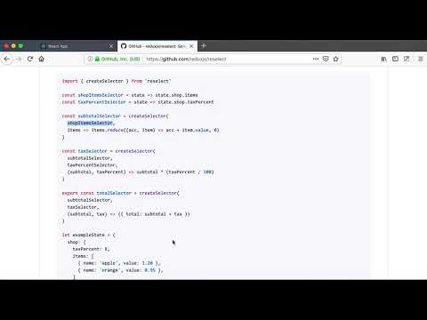 0013-12 Aprenda a Usar a Biblioteca Reselect (Aula React & Redux)