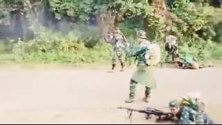 RCSS.SSA  VS  TNLA [ Shan State ] กำลังไล่ ปะหล่องออกจากพื้นที่ครับ