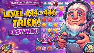 Level 444 & 446 ✔️ Fun, tricky & done! 🎮💥 #NishaLevelUp #CandyCrush #Gaming #LevelComplete