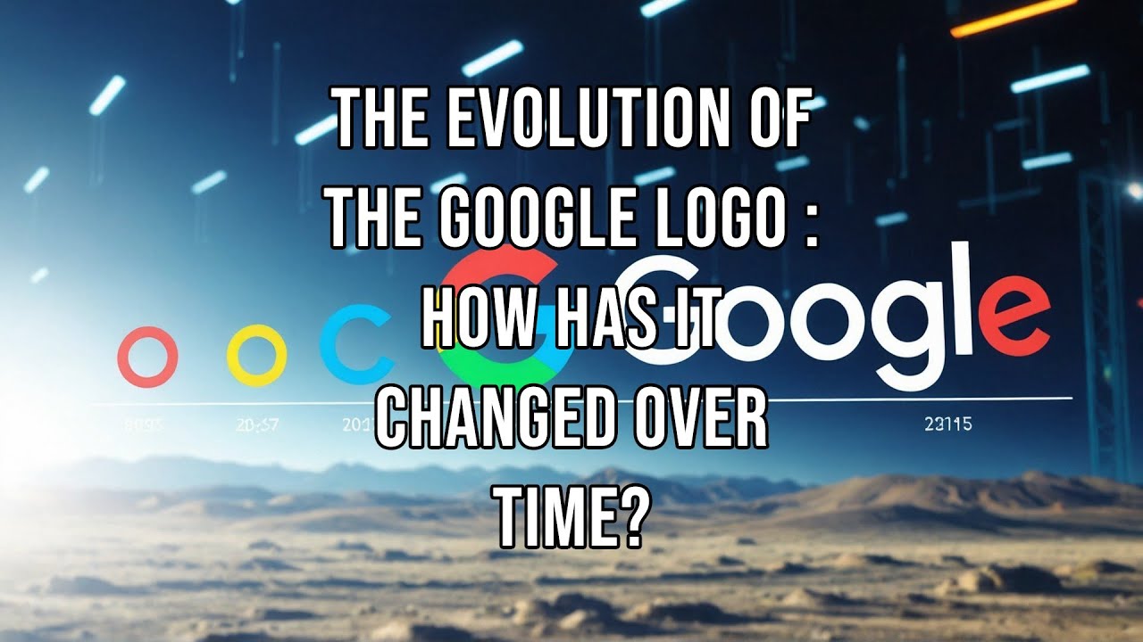 The Evolution of the Google Logo : How has it changed over time? - YouTube