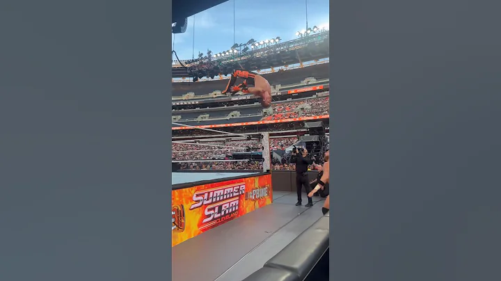 Logan Paul did this at Summer Slam🤯 via @LoganPaul#loganpaul #wwe #summerslam