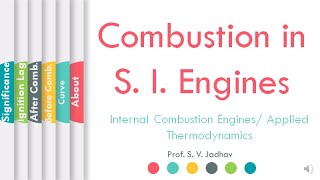 What are the Stages of Combustion in SI Engines | ICE/ ATD | ProfSVJadhav | L11 | LLAGT #LLAGT