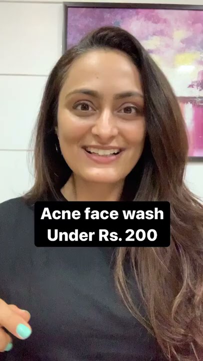 Acne face wash under Rs. 200.. Dr Aanchal Panth I dermatologist I #acne #acnetreatment