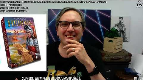 Cartographers Heroes from Thunderworks Games PLAY-ALONG - K/S preview, tutorial & solo playthroughs