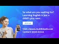 Learn english from multibhashi  classroom experience