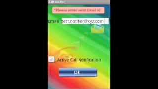 call notifier configuration video screenshot 2