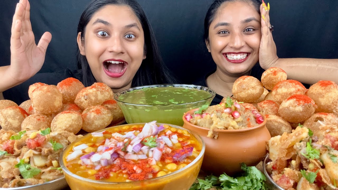 Eating Spicy Panipuri and Churmur Challenge with Another Bog Announcement 📣|Food Challenge|Mukbang