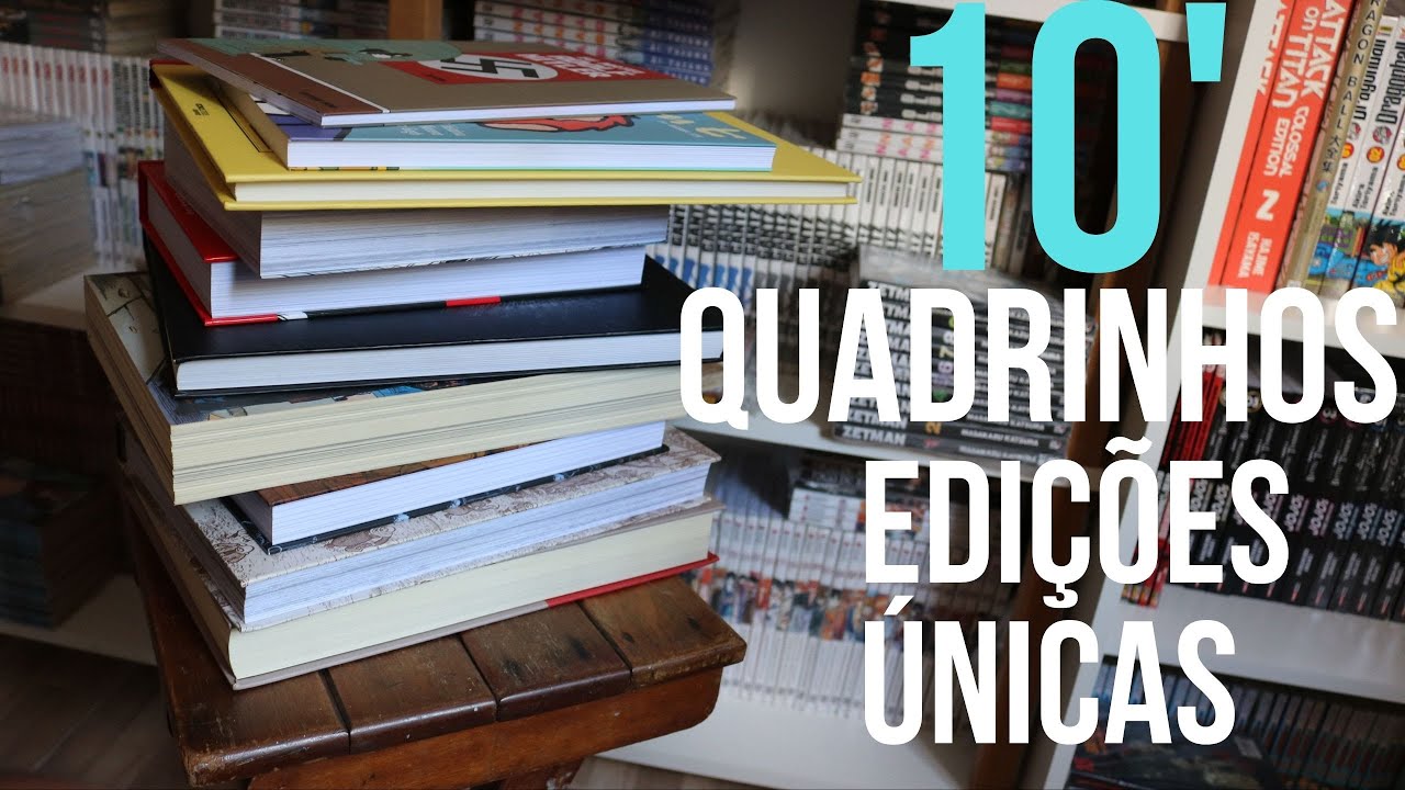 10 QUADRINHOS COM APENAS 1 VOLUME