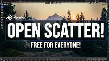 New OPENSOURCE Scatter Tool For ALL! 😍 [Full Walkthrough]