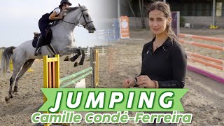 SHOWJUMPING LESSON WITH CAMILLE CONDÉ-FERREIRA 🐴 #equestrian