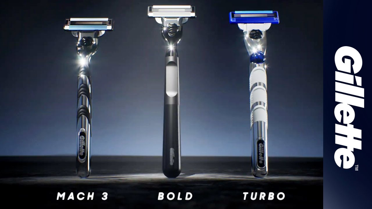 Introducing the All New Gillette MACH3 Grooming Range