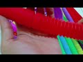 No Music, Just Toys Falling 🎈 Balloon Blow & POP TUBES