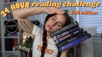 How much can I read for 24 hours? 💤📖 FALL 24 Hour readathon