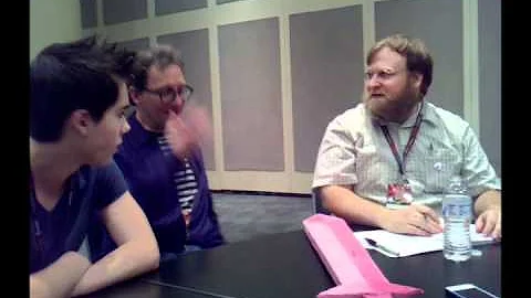 Adventure Time / Regular Show press interview @ NYCC