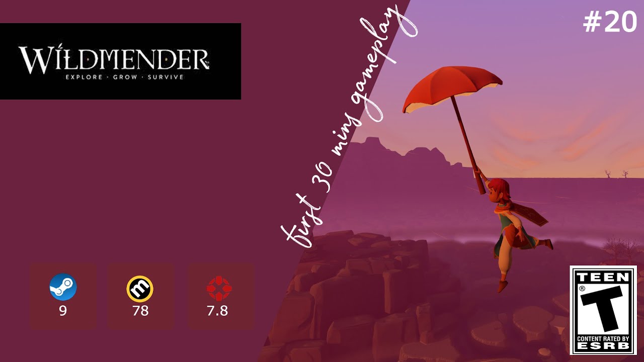 #20 Wildmender - First 30 Mins Gameplay