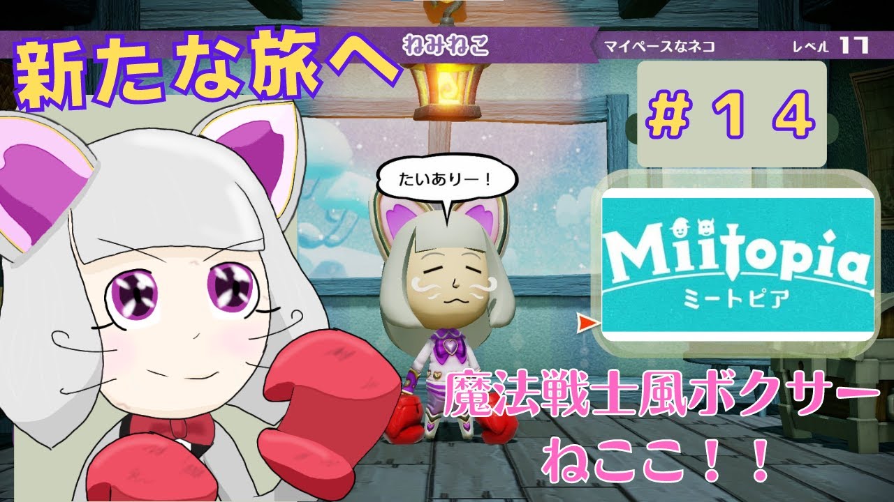 Miitopia 14 ミートピア 魔法戦士風ボクサー ねここの新たな旅 Gamingtube