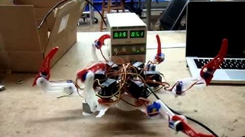 Waldroid Hexapod Mk.1: Servo Test