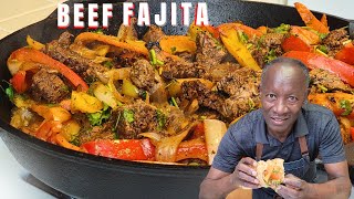 You wont believe how good this Beef Fajita Recipe is, UNTIL you try it | Steak Fajita Recipe