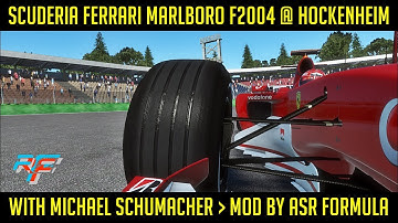 [rFactor2] Scuderia Ferrari Marlboro F2004 @ Hockenheim with Michael Schumacher ► Mod by ASR Formula