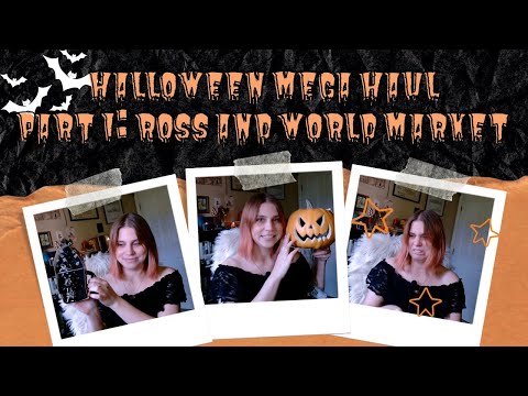 Halloween Mega Haul | Part I: Ross And World Market