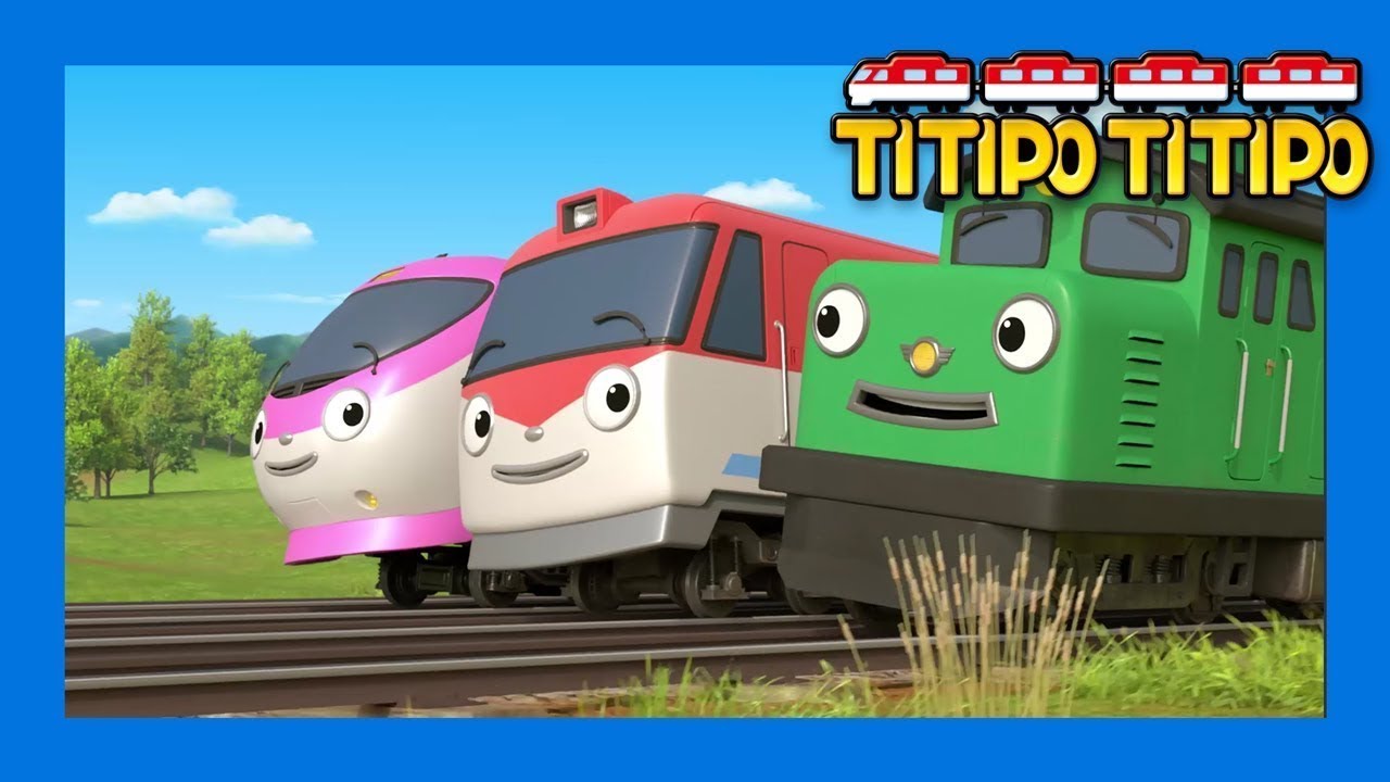 Titipo Opening Theme Song Season 1 L Meet The Little Train L Titipo Titipo Youtube