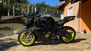 ACELERANDO A S1000RR 2015 EM UM DIA DE CHUVA